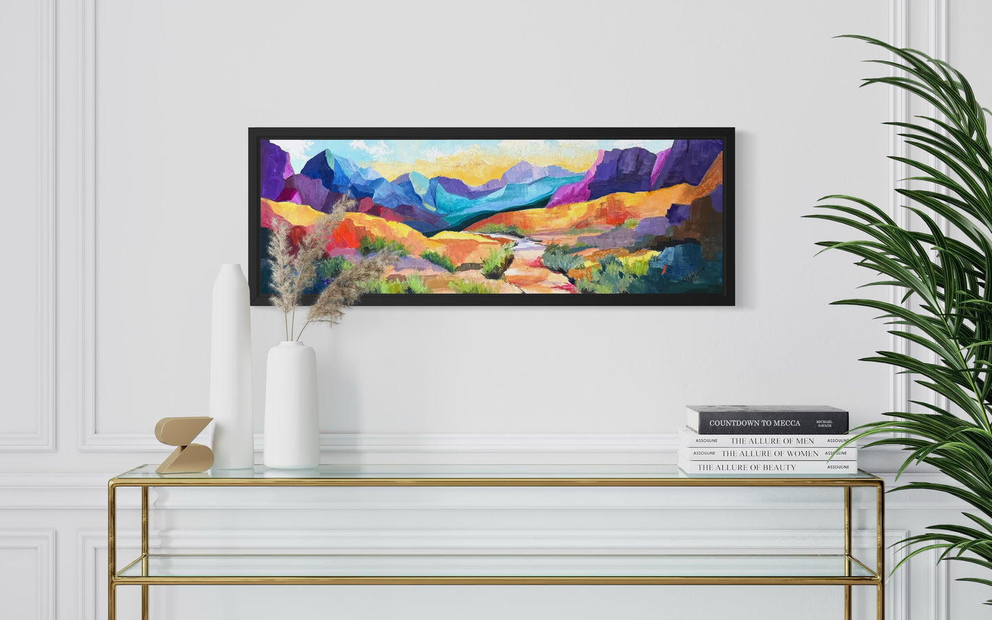 Color between worlds