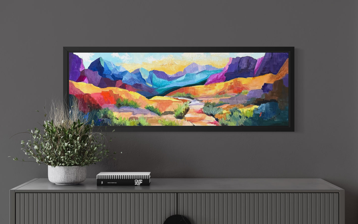 Color between worlds