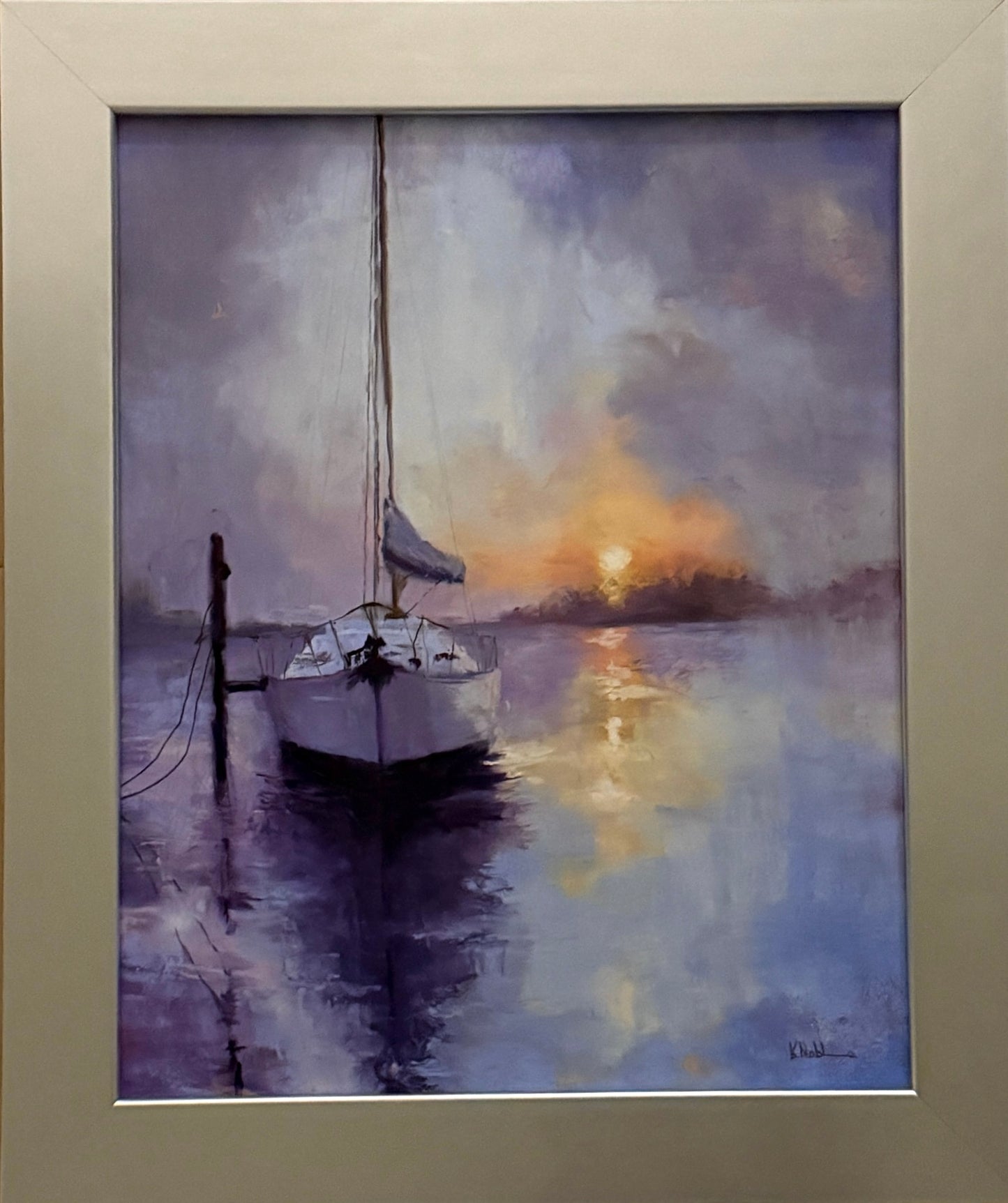 Lavender Dreams 16” x 20” pastel painting
